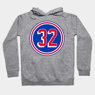 Adam Huska Number 32 Jersey New York Rangers Inspired Hoodie